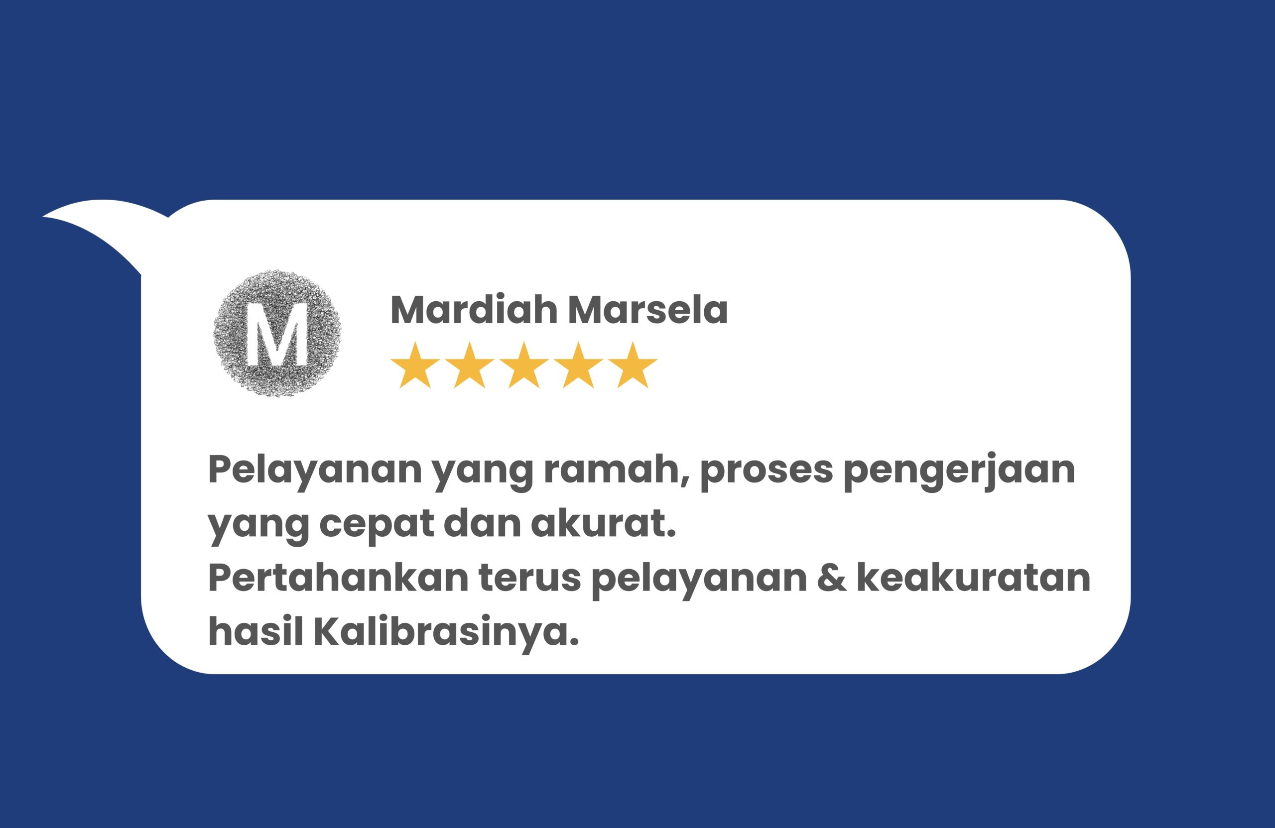 Testimonial - PT Global Mandiri Instrumentasi.
