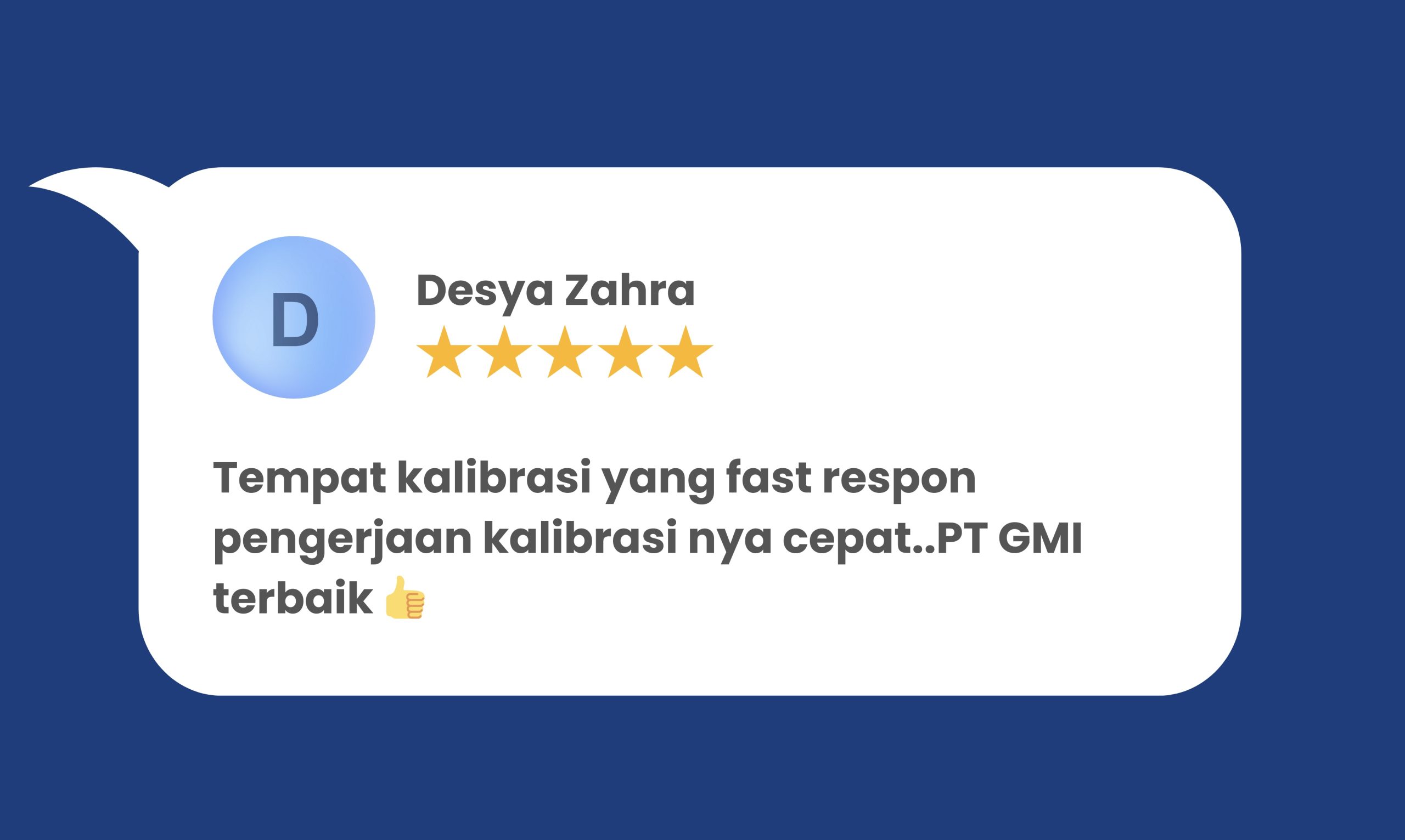 Testimonial - PT Global Mandiri Instrumentasi.