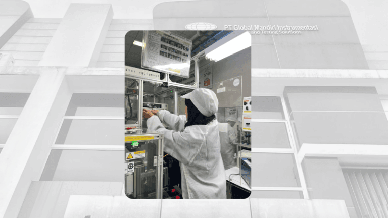 Kalibrasi AC withstanding voltage di PT Panasonic Gobel - PT Global Mandiri Instrumentasi.