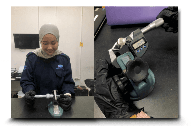 Kalibrasi Micrometer Anvil - PT Global Mandiri Instrumentasi.