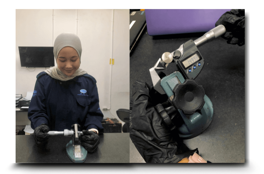 Kalibrasi Micrometer Anvil - PT Global Mandiri Instrumentasi.