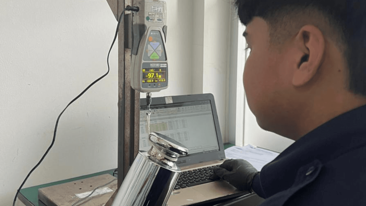 Kalibrasi Push Pull Milik PT Toyota - PT Global Mandiri Instrumentasi