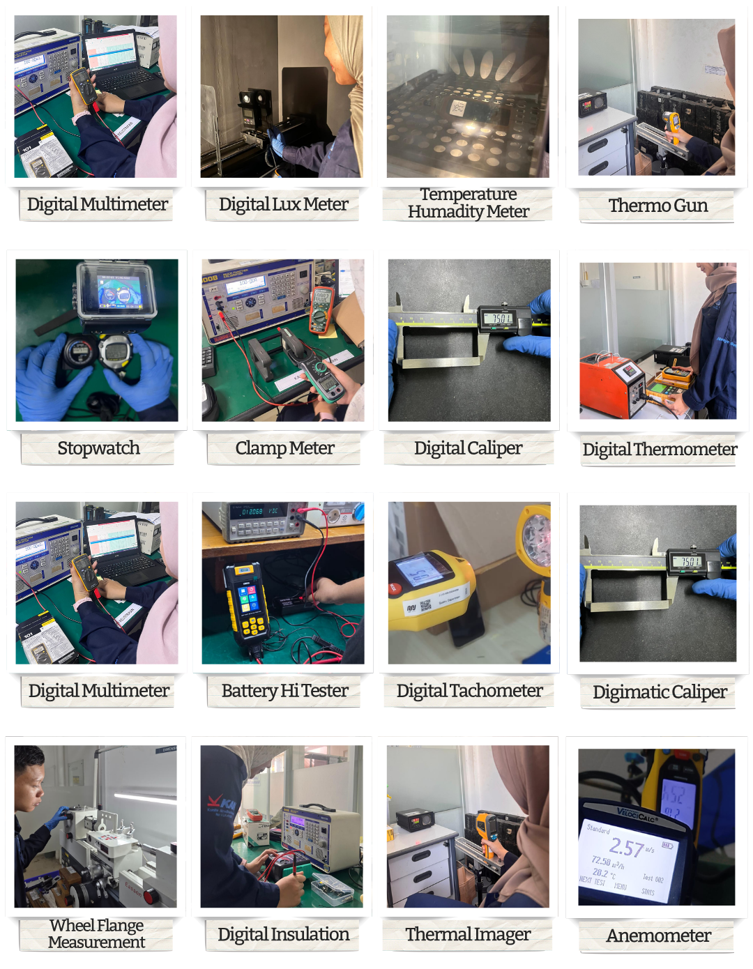 Dokumentasi Pengerjaan Kalibrasi Alat PT MRT Jakarta.